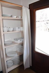 Łóżko lub łóżka w pokoju w obiekcie Chalet L Olan 15p Emplacement exceptionnel grand terrain