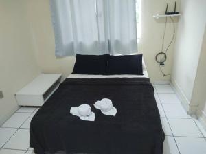 Postel nebo postele na pokoji v ubytování Apartamento Praia da Verolme