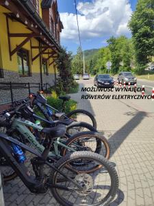 Jízda na kole v ubytování Apartament na wzgórzu nebo okolí