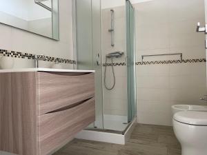Koupelna v ubytování B&B Cafe' Fausu