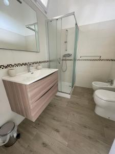 Koupelna v ubytování B&B Cafe' Fausu
