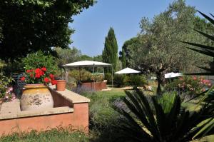 Zahrada ubytování Bastide de l'Avelan