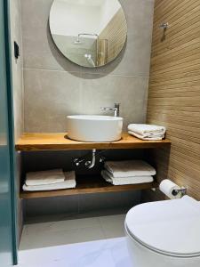 Koupelna v ubytování Yalla Chorefto - Hotel & Fun