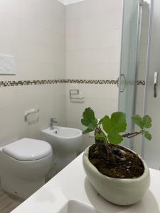 Koupelna v ubytování B&B Cafe' Fausu