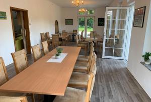 Posezení v ubytování Gästehaus Leo
