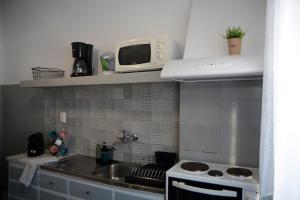 Kuchyň nebo kuchyňský kout v ubytování Batsi Bay