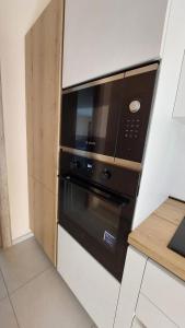 Kuchyň nebo kuchyňský kout v ubytování Nanà Holiday House