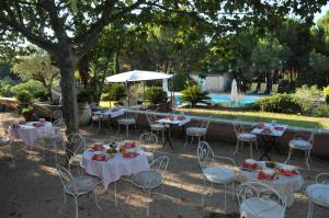 Zahrada ubytování Bastide de l'Avelan