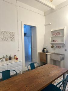 Kuchyň nebo kuchyňský kout v ubytování Casa Anna Salento