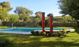 The swimming pool at or close to Petrinos Milos