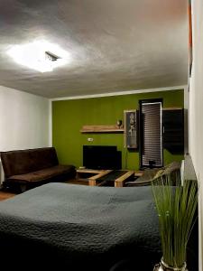 Kuchyň nebo kuchyňský kout v ubytování Apartmány IVETA