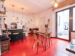 Posezení v ubytování B&B Una Habitación Propia