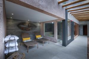 Uma área de estar em Hotel Canto das Águas - Roteiro de Charme