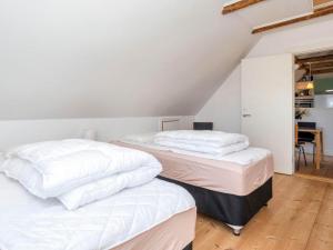 Postel nebo postele na pokoji v ubytování Holiday home Thisted LVIII