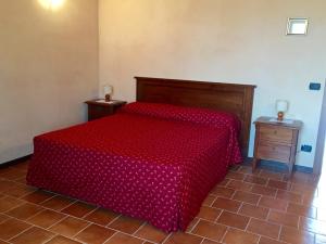 Postel nebo postele na pokoji v ubytování Cascina Stralla