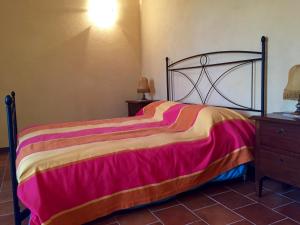 Postel nebo postele na pokoji v ubytování Cascina Stralla
