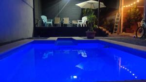Bazén v ubytování Hotel Pacuare Turrialba nebo v jeho okolí