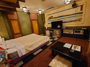 Postel nebo postele na pokoji v ubytování Hotel Remy (Adult Hotel)