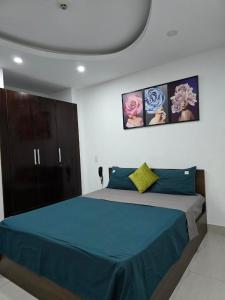 Ένα ή περισσότερα κρεβάτια σε δωμάτιο στο VANAPARTMENT