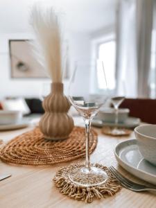 Nápoje v ubytování Wunderschönes Apartment in ruhiger Lage I 2-4 Personen