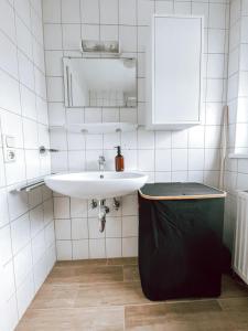 Koupelna v ubytování Wunderschönes Apartment in ruhiger Lage I 2-4 Personen + 16 fotografií