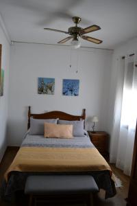 Postel nebo postele na pokoji v ubytování Casa Isabel
