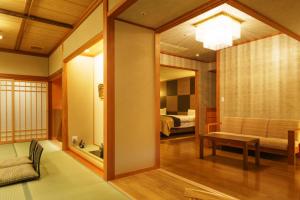 Istumisnurk majutusasutuses Kintarou Onsen Hotel