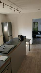 Postel nebo postele na pokoji v ubytování Ferienwohnung Fernblick bei Brückners