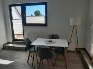 Posezení v ubytování Ferienwohnung Fernblick bei Brückners + 12 fotografií