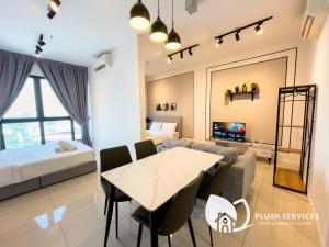 Highpark Suites at Petaling Jaya, Kelana Jaya by Plush客房内的一张或多张床位