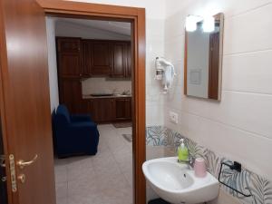 Kúpeľňa v ubytovaní B&B da Giovanna Dimora del Turista