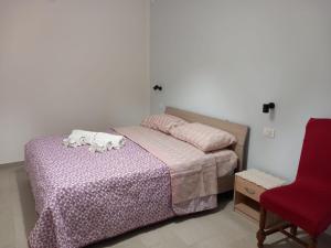 Posteľ alebo postele v izbe v ubytovaní B&B da Giovanna Dimora del Turista