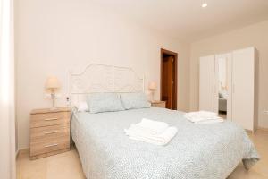 Ένα ή περισσότερα κρεβάτια σε δωμάτιο στο Carmen Viejo