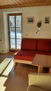Posedenie v ubytovaní Tiefhof