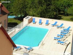 Πισίνα στο ή κοντά στο Appartement piscine cure thermale