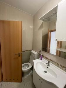 Koupelna v ubytování Apartmani Arma