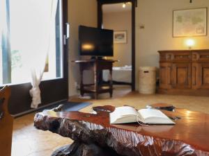 TV a/nebo společenská místnost v ubytování Holiday Home Dorenavant by Interhome