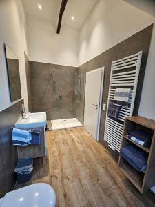 A bathroom at Ahrenshof 5