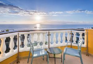 Vue générale sur la mer ou vue sur la mer prise depuis l'hôtel