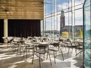 Restaurace v ubytování Radisson Blu Waterfront Hotel, Stockholm