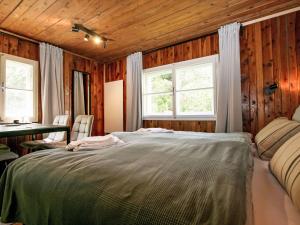 Voodi või voodid majutusasutuse Holiday Home s`Hüttl reloaded by Interhome toas