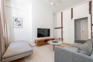 Гостиная зона в Stylish Flat at Best Location in CPH by The Canals