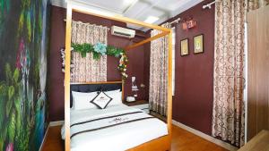 Voodi või voodid majutusasutuse Phuong Dong hotel toas