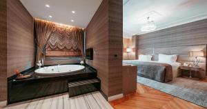 A bed or beds in a room at Hotel De Reve Galata-Special Class