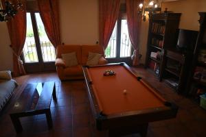 Biliár nebo kulečník v ubytování De Felipe Casa Rural