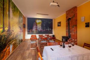 Restaurace v ubytování Apartamenty Maja