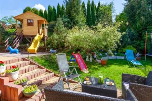 Zahrada ubytování Apartamenty Maja