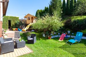 Zahrada ubytování Apartamenty Maja