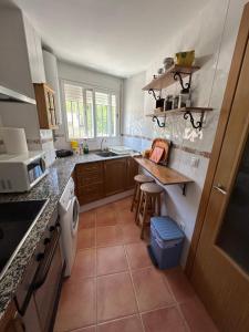 Kjøkken eller kjøkkenkrok på Apartamento Casa Rafa