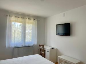 TV a/nebo společenská místnost v ubytování APARTMA BRIN Podgorje